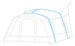 Westfield Neptune 400 Performance Air Drive Away Awning Mid - XXhigh (240 -320cm) -Outdoor Camping Store neptune 8 midsize