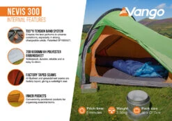 Vango Nevis 300 Tent (2023) -Outdoor Camping Store nevis 3002