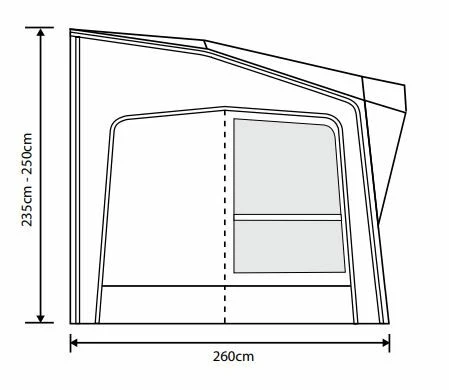 Outdoor Revolution Esprit Pro X 390 Caravan Awning Outdoor Revolution Esprit Pro X 390 Caravan Awning -Outdoor Camping Store orca3030 fl1