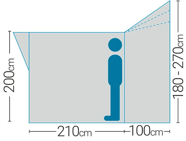 Westfield Orion 300 Performance Air DriveAway Awning Westfield Orion 300 Performance Air DriveAway Awning -Outdoor Camping Store orion 6 midsize