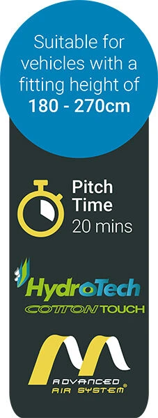 Westfield Orion 300 Performance Air DriveAway Awning Westfield Orion 300 Performance Air DriveAway Awning -Outdoor Camping Store orion 8 midsize