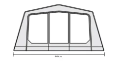 Outdoor Revolution O-Zone XTR Safari Front Porch Extension 5 Outdoor Revolution O-Zone XTR Safari Front Porch Extension -Outdoor Camping Store safari extension floorplans 3