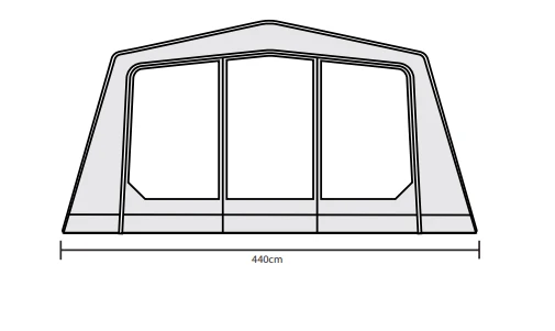 Outdoor Revolution o-Zone XTR Safari Front Porch Extension Outdoor Revolution O-Zone XTR Safari Front Porch Extension -Outdoor Camping Store