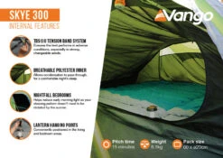 Vango Skye 300 Tent (2022) -Outdoor Camping Store skye 300 infographic2 lr