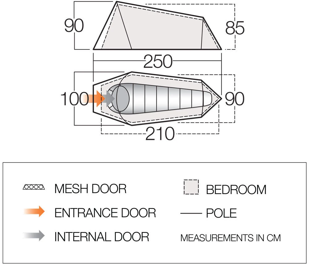 Vango Soul 100 Tent Vango Soul 100 Tent -Outdoor Camping Store soul100 2