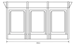 Outdoor Revolution Sportlite Air 400 Caravan Awning -Outdoor Camping Store sportlite 400 flr