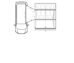 Outdoor Revolution Movelite T3E Mid Awning (220-255cm) -Outdoor Camping Store t3e floor 2