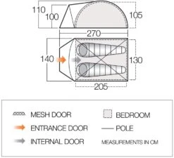 Vango Tay 200 Tent 3 Vango Tay 200 Tent -Outdoor Camping Store tay 200 1