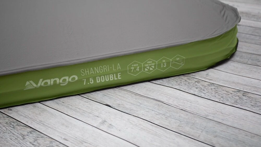 Vango Shangri-La II 7.5 Double Self Inflating Mattress Vango Shangri-La II 7.5 Double Self Inflating Mattress -Outdoor Camping Store van 2021 sleep mat shangri la 7.5 db lo 16