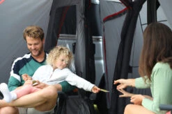 Vango Airbeam Vango Cove II Air Mid Awning (2023) -Outdoor Camping Store vango lifestyle driveaway awnings cove ii air mid low 3