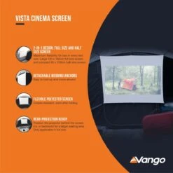 Vango Vista Cinema Screen -Outdoor Camping Store vista cinema screen low res