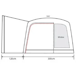 Outdoor Revolution Voyager Air Drive Away Awning (180-240cm) -Outdoor Camping Store voyager2